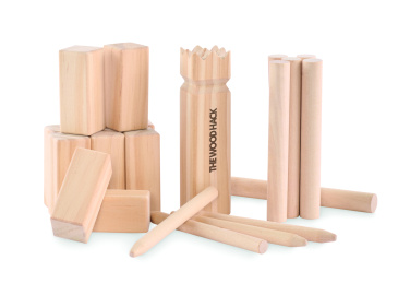 Logotrade promotional product picture of: Pinewood outdoor throwing game