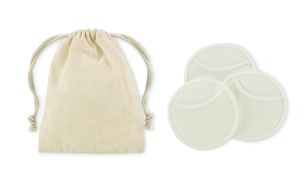 Logo trade corporate gift photo of: Reusable face cleaning pad set