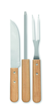 Logo trade promotional gifts picture of: Stainless steel barbecue tools