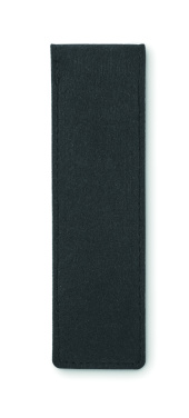 Logo trade promotional giveaways picture of: RPET felt pencil case