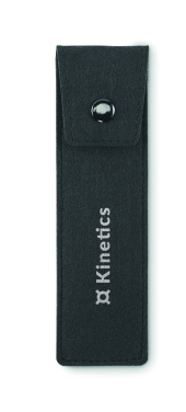 Logotrade promotional giveaway picture of: RPET felt pencil case