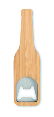 Logo trade promotional products image of: Bamboo bottle opener