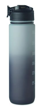 Logo trade promotional merchandise image of: Sports water bottle RPET 1L