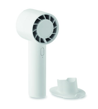 Logo trade promotional items image of: Small portable fan 2000 mAh