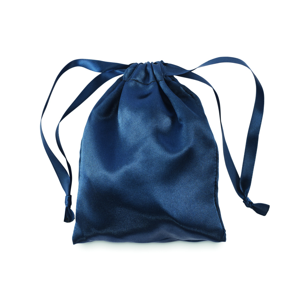 Logo trade promotional merchandise picture of: Soft polyester eye mask