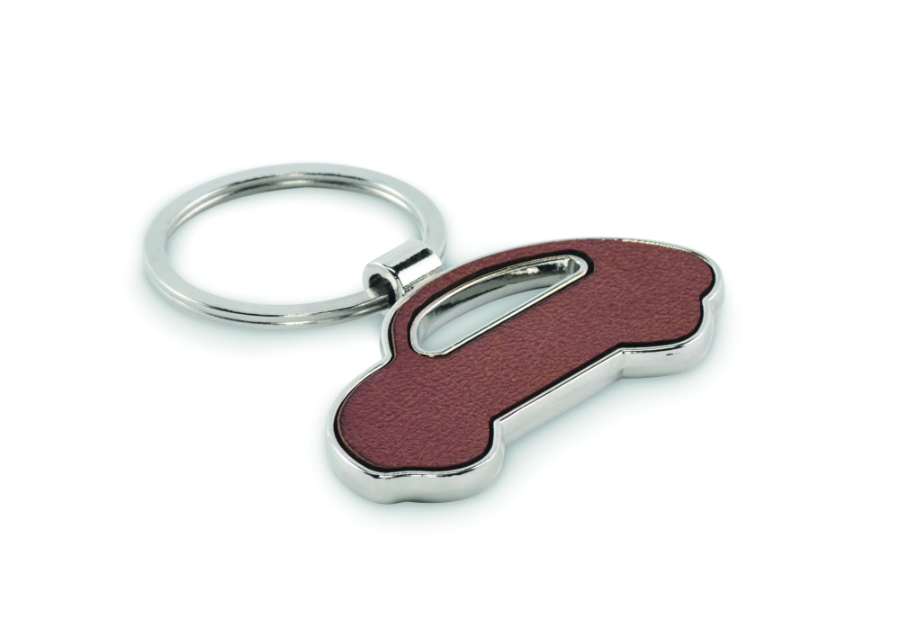 Logotrade promotional gift image of: Car shaped key ring