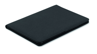 Logo trade promotional items picture of: A5 portfolio 300D RPET