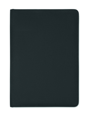 Logo trade promotional items image of: A5 portfolio 300D RPET
