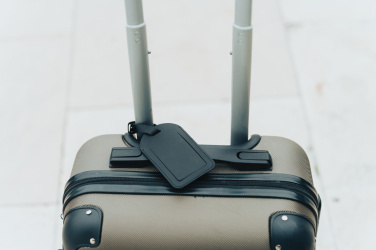 Logotrade promotional product image of: Globetrack RCSrPolyester luggage tag with worldwide locating