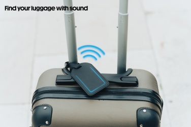 Logotrade promotional items photo of: Globetrack RCSrPolyester luggage tag with worldwide locating