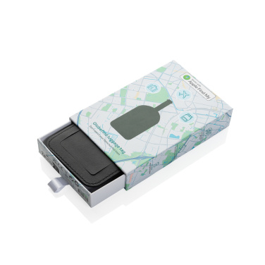 Logotrade promotional items photo of: Globetrack RCSrPolyester luggage tag with worldwide locating