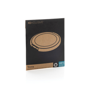Logo trade promotional merchandise photo of: Terra Magnetic RCS rplastic magnetic phone holder with ring