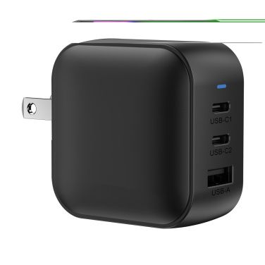 Logo trade promotional gifts image of: Urban Vitamin Santa Cruz RCS rplastc 70W GAN charger
