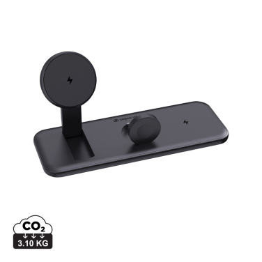 Logo trade business gift photo of: Urban Vitamin Torrance 3 in 1 magnetic 15W charger