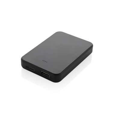 Logo trade promotional product photo of: Boostcore RCS recycled plastic powerbank 5.000mAh with USB C