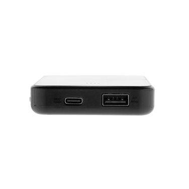 Logo trade advertising products image of: Boostcore RCS recycled plastic powerbank 5.000mAh with USB C