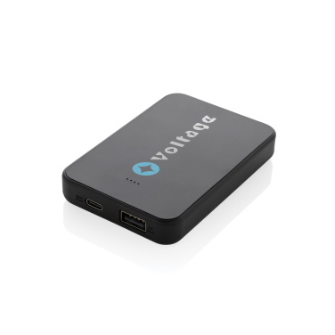 Logo trade advertising products image of: Boostcore RCS recycled plastic powerbank 5.000mAh with USB C
