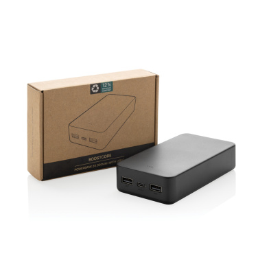 Logo trade promotional gifts image of: Boostcore RCS recycled plastic powerbank 20.000mAh USB C