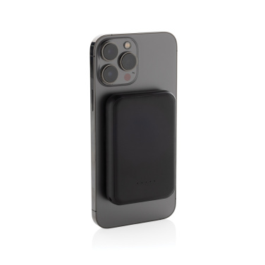 Logotrade business gift image of: Stellar RCS recycled plastic 5000 mah 5W magnetic powerbank
