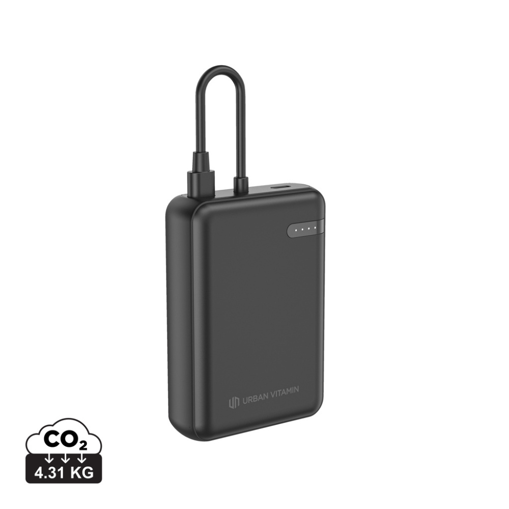 Logotrade promotional product picture of: Urban Vitamin Fullerton RCS recycled 10,000 20W PD powerbank