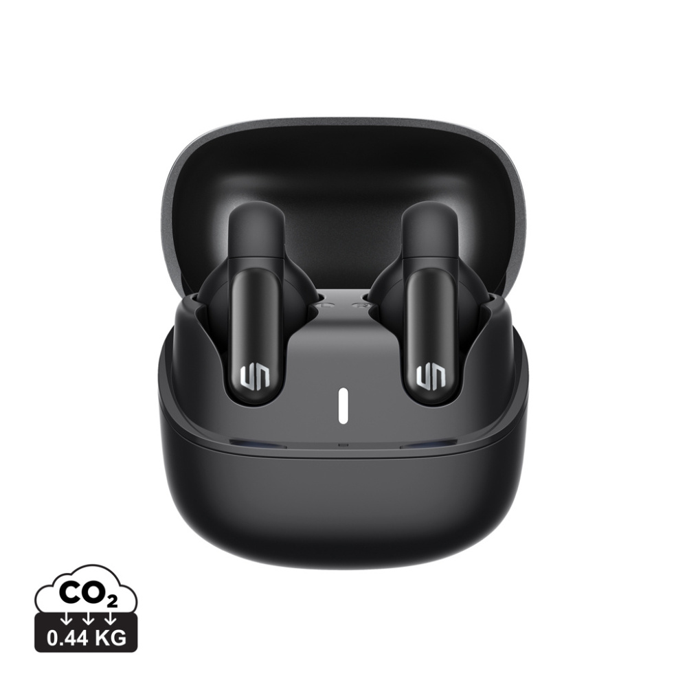 Logo trade promotional products image of: Urban Vitamin Long Beach ENC rplastic wireless earbuds