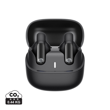 Logo trade promotional products image of: Urban Vitamin Long Beach ENC rplastic wireless earbuds