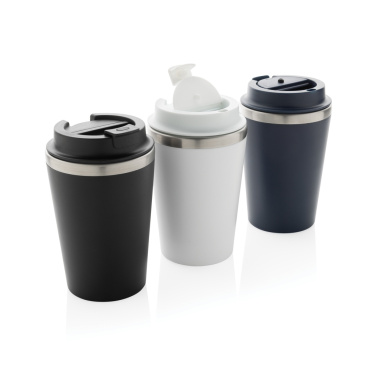 Logo trade promotional merchandise picture of: Java RCS recycled double wall tumbler 350ML