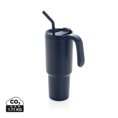 Logo trade business gifts image of: Graphic 360 RCS certified recycled steel tumbler 900ml