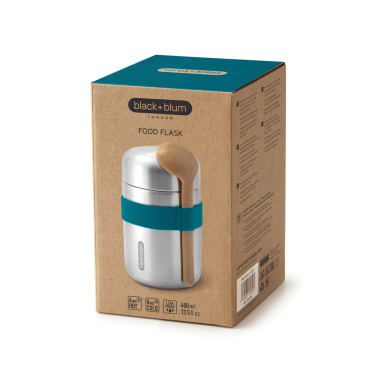 Logo trade promotional merchandise picture of: Black+Blum Food Flask 400 ml