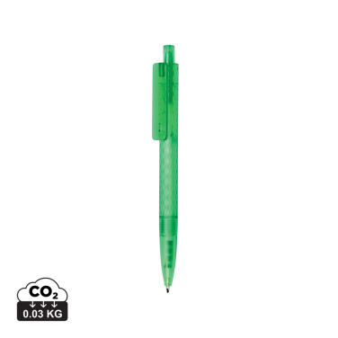 Logotrade advertising product image of: X3 GRS recycled PC plastic pen frosted