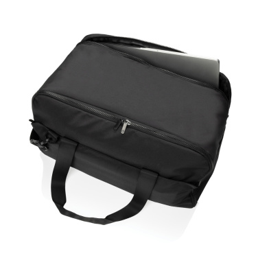 Logo trade advertising products picture of: Swiss Peak Aware™ RPET 15.6 inch laptop weekend bag