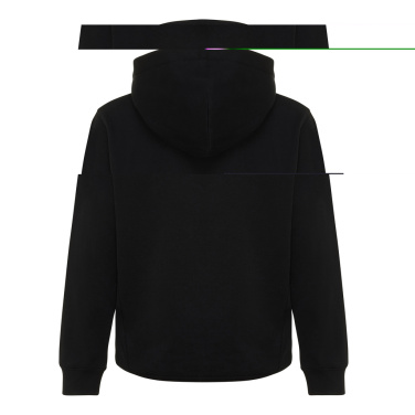 Logotrade promotional product picture of: Iqoniq Yengo kids recycled cotton hoodie with sidepockets