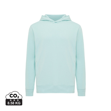 Logotrade business gift image of: Iqoniq Yengo recycled cotton hoodie with sidepockets