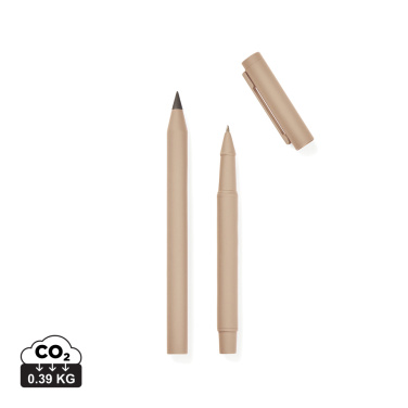 Logo trade promotional merchandise photo of: VINGA Baltimore RCS pen set