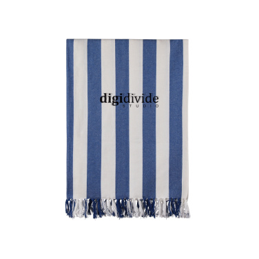 Logo trade promotional product photo of: VINGA Ornos GRS recycled cotton hammam towel