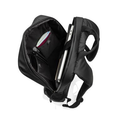 Logotrade promotional item image of: Lima Aware™ RPET water resistant 15.6 laptop backpack
