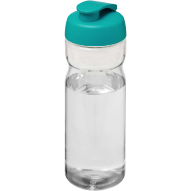 Logo trade promotional giveaways image of: H2O Active® Eco Base 650 ml flip lid sport bottle