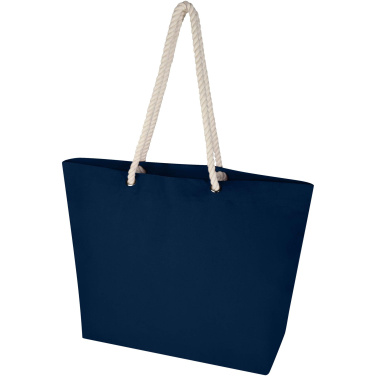 Logo trade corporate gift photo of: Florida 270 g/m² GRS recycled beach tote bag 18L