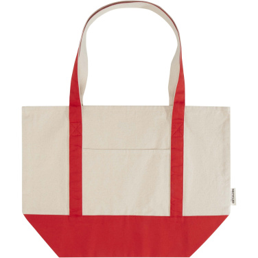 Logo trade promotional giveaways image of: Sam 320 g/m² GRS recycled cotton tote bag