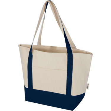 Logo trade promotional items image of: Sam 320 g/m² GRS recycled cotton tote bag