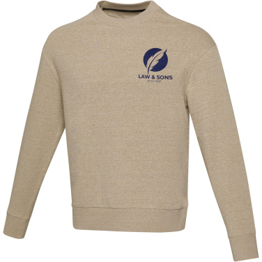 Logo trade promotional merchandise picture of: Jet unisex Aware™ recycled crewneck sweater