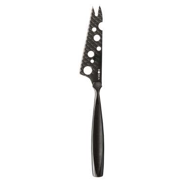 Logotrade advertising product picture of: BOSKA Cheese Knife Set Monaco+ Black
