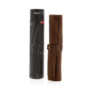 Logotrade promotional item image of: BOSKA Cheese Knife Set Monaco+ Black