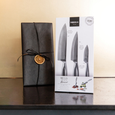 Logo trade promotional product photo of: BOSKA Kitchen Knives Monaco+, set of 3