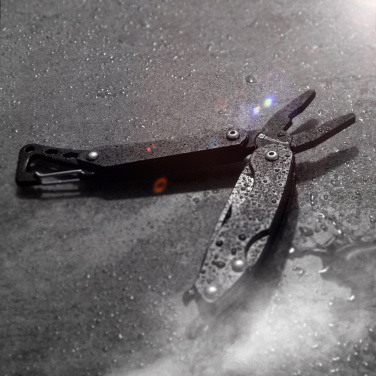 Logo trade promotional merchandise picture of: Multitool AWU Schwarzwolf