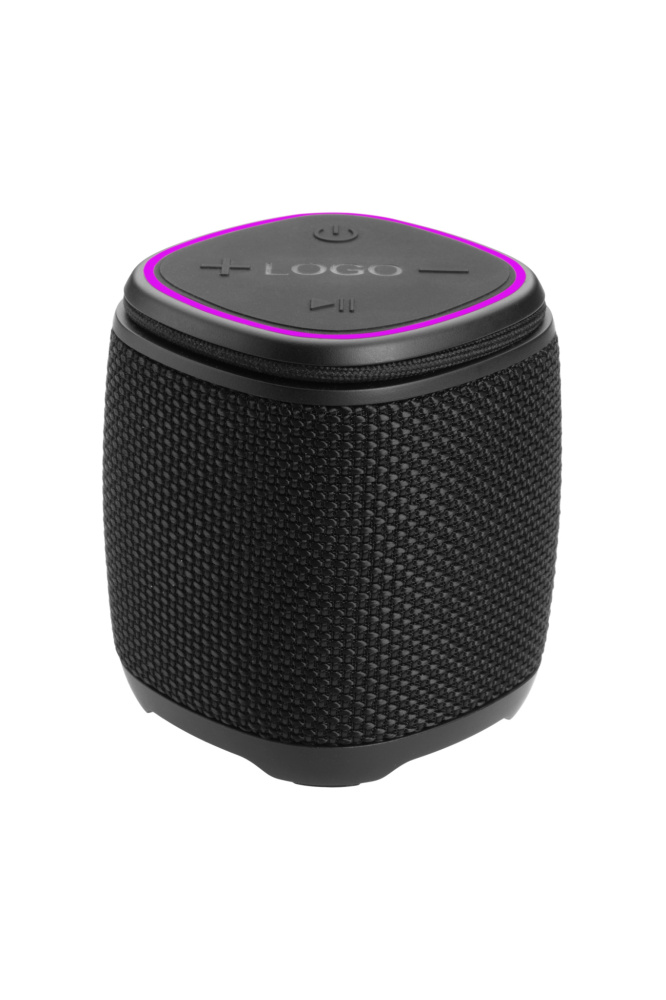 Logotrade promotional item image of: Bluetooth speaker HERMON Schwarzwolf