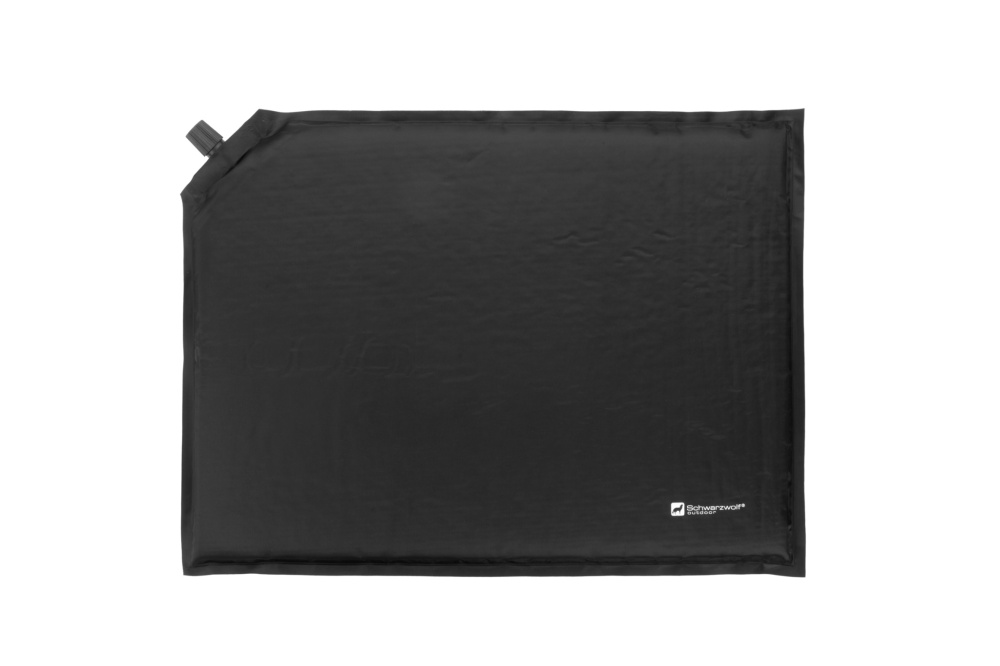 Logotrade corporate gift picture of: Inflatable cushion ANTERO Schwarzwolf