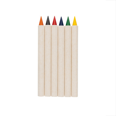 Logo trade advertising product photo of: Micki GRS infinity 6pc colouring pencil set