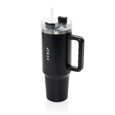 Logotrade promotional giveaway image of: Stadley RCS recycled steel tumbler 1200ML