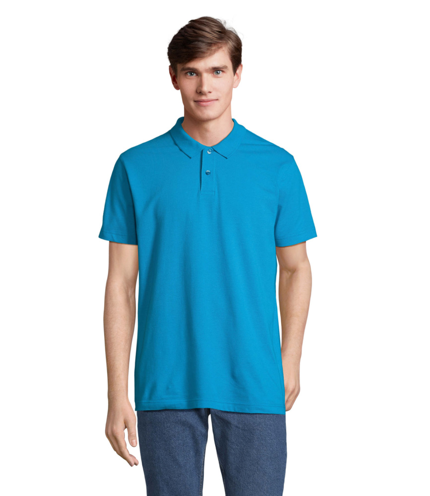 Logo trade promotional item photo of: PULSE UNISEX POLO